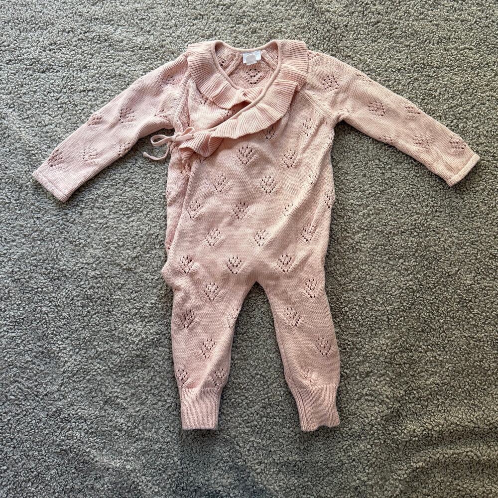 Jamie Kay Lilah Onepiece Ballet Pink Marle Sz 6-12 months